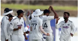 Pant's rapid 66, Suthar's double strike tighten India's grip